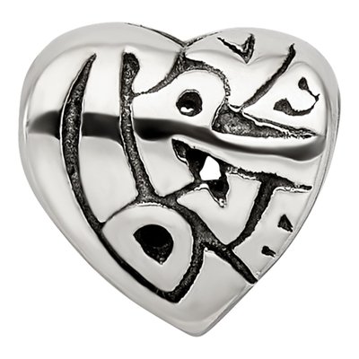 Sterling Silver True Love Bead – view 5