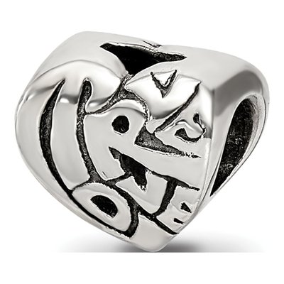 Sterling Silver True Love Bead