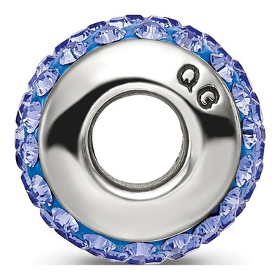 Sterling Silver Crystal Bead – view 4