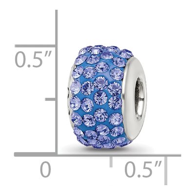 Sterling Silver Crystal Bead – view 5