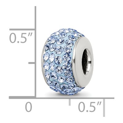 Sterling Silver Crystal Bead – view 5