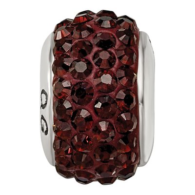 Sterling Silver Crystal Bead – view 6