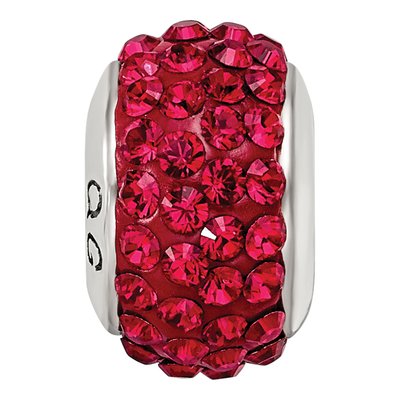 Sterling Silver Crystal Bead – view 6