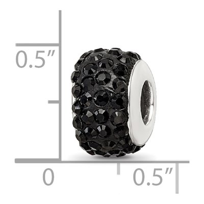 Sterling Silver Crystal Bead – view 5