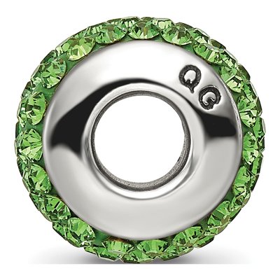 Sterling Silver Crystal Bead – view 4