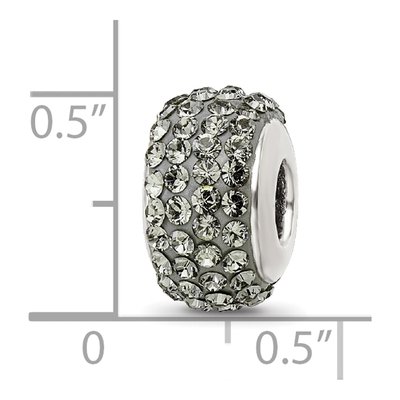 Sterling Silver Crystal Bead – view 5