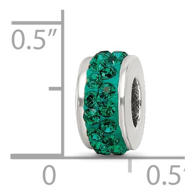 Sterling Silver Crystal Bead – view 5