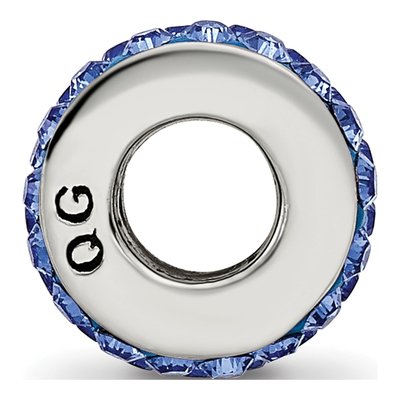 Sterling Silver Crystal Bead – view 4