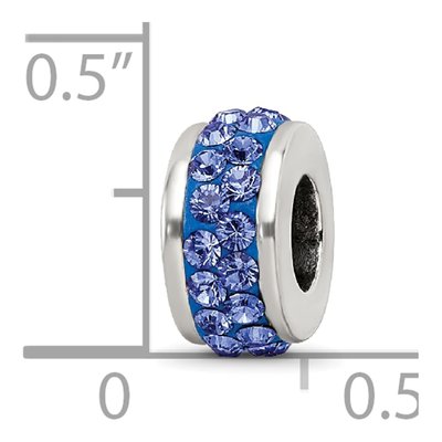 Sterling Silver Crystal Bead – view 5