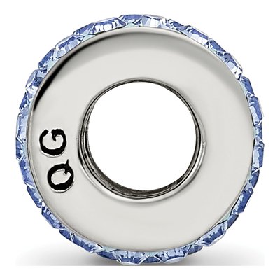 Sterling Silver Crystal Bead – view 4