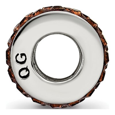 Sterling Silver Crystal Bead – view 4