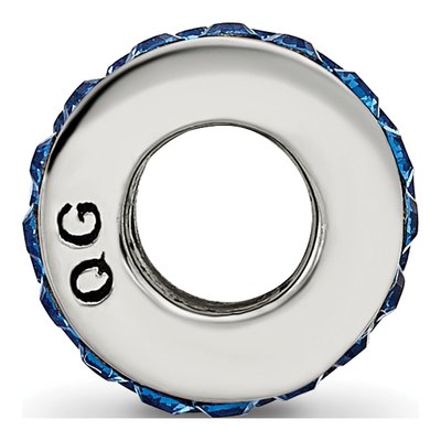 Sterling Silver Crystal Bead – view 4