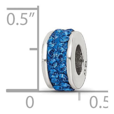 Sterling Silver Crystal Bead – view 6