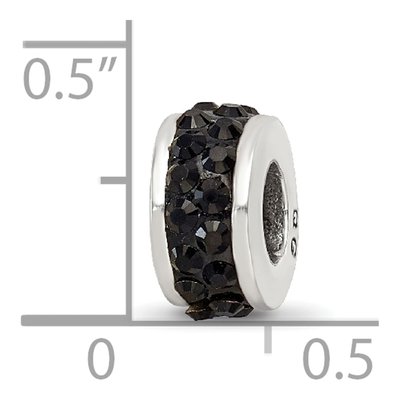 Sterling Silver Crystal Bead – view 5
