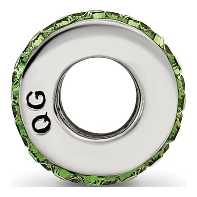Sterling Silver Crystal Bead – view 4