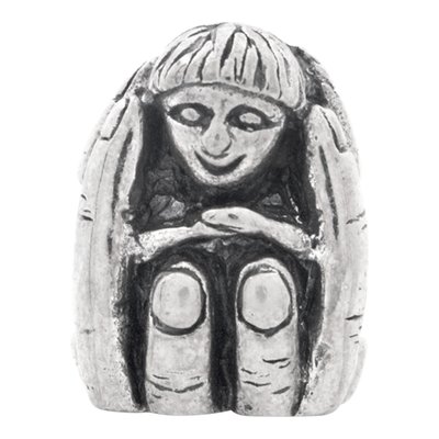 Sterling Silver Baby Hands Bead