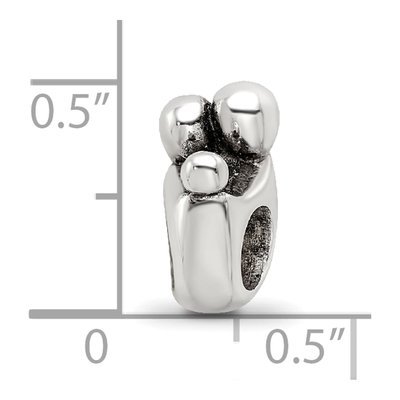 Sterling Silver Family of Bead – view 7