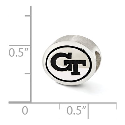 Georgia Institute of Technology Sterling Silver Tech Bead – view 4