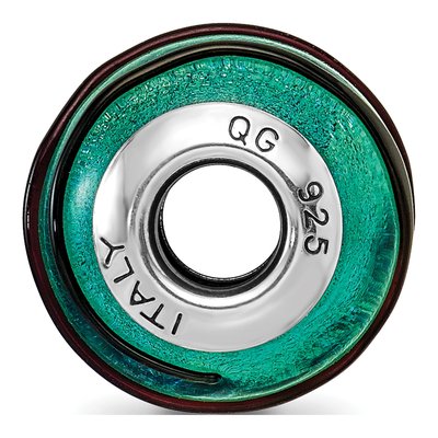 Sterling Silver Murano Glass Bead – view 4