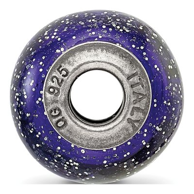 Sterling Silver Murano Glass Bead – view 4