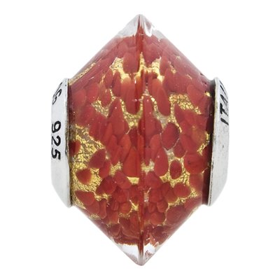 Sterling Silver Murano Glass Bead – view 4