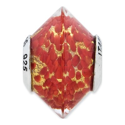 Sterling Silver Murano Glass Bead – view 5