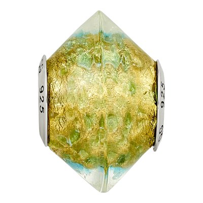 Sterling Silver Murano Glass Bead – view 5