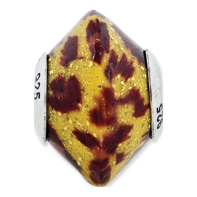 Sterling Silver Murano Glass Bead – view 5