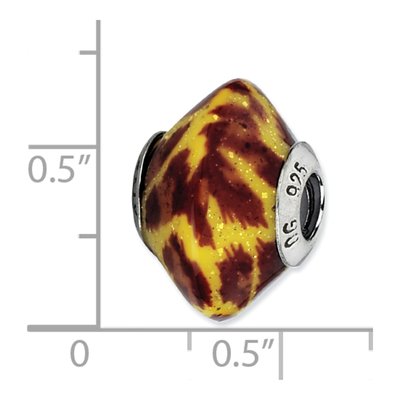 Sterling Silver Murano Glass Bead – view 6
