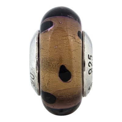 Sterling Silver Murano Glass Bead – view 4