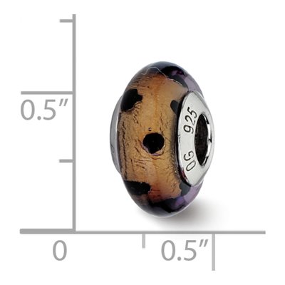Sterling Silver Murano Glass Bead – view 6