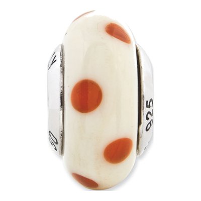 Sterling Silver Murano Glass Bead – view 5