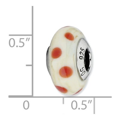 Sterling Silver Murano Glass Bead – view 6