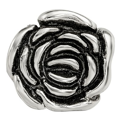 Sterling Silver Floral Bead – view 5