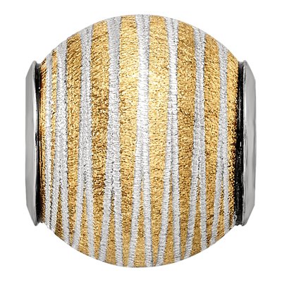 Sterling Silver Laser Cut Bead – view 7