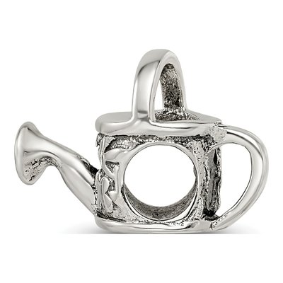 Sterling Silver Watering Can Bead – view 4