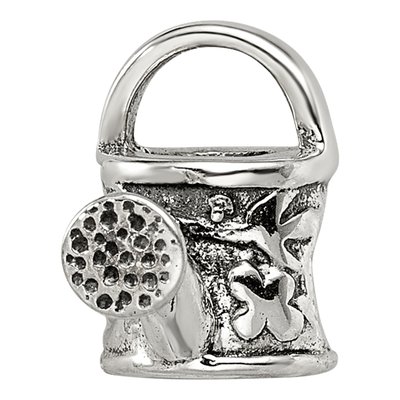 Sterling Silver Watering Can Bead – view 5