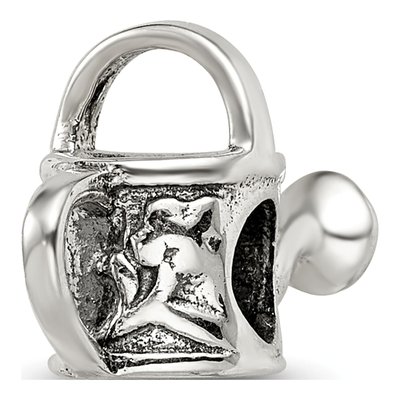 Sterling Silver Watering Can Bead – view 6