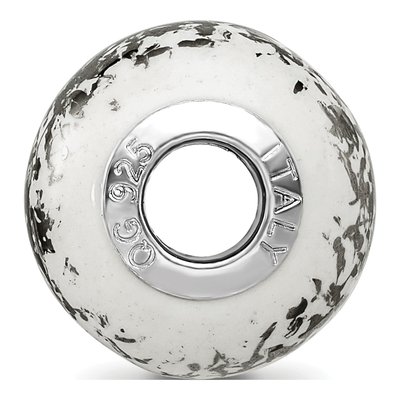 Sterling Silver Ceramic Bead – view 4