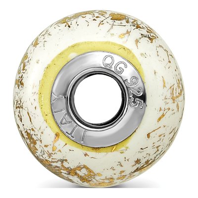 Sterling Silver Ceramic Bead – view 4
