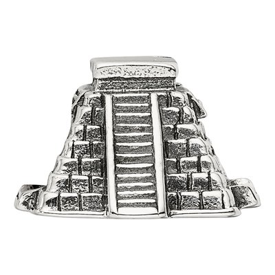 Sterling Silver Chichen Itza Bead – view 5