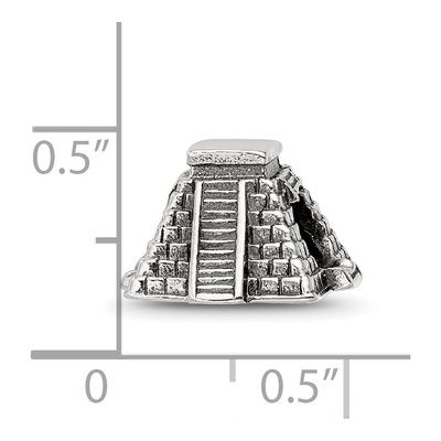 Sterling Silver Chichen Itza Bead – view 6