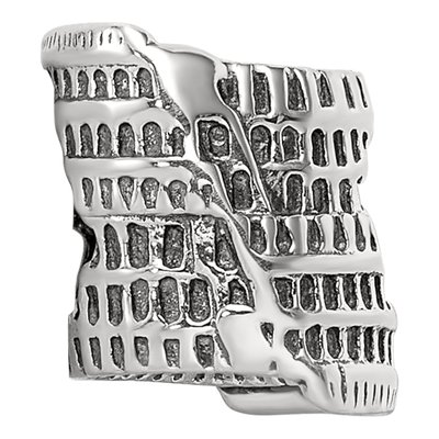 Sterling Silver Colosseum Bead – view 5