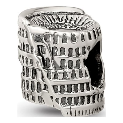 Sterling Silver Colosseum Bead