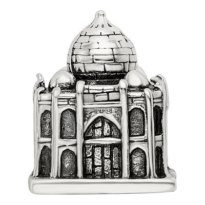Sterling Silver Taj Mahal Bead – view 3