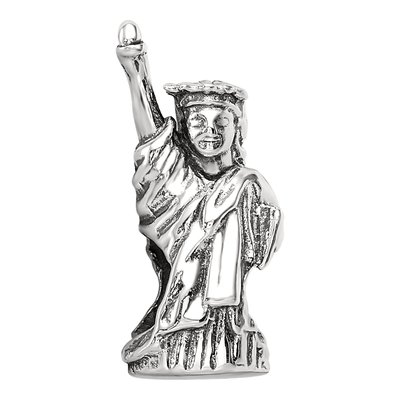 Sterling Silver Statue of Liberty Bead – view 3