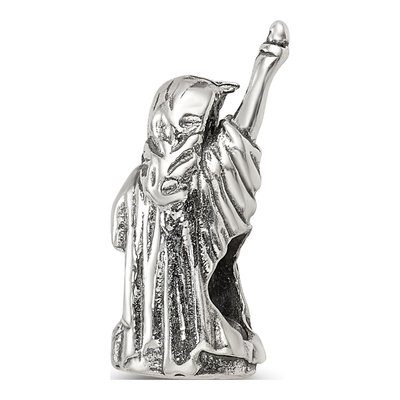 Sterling Silver Statue of Liberty Bead – view 4
