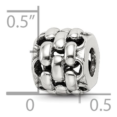 Sterling Silver Bali Bead – view 6