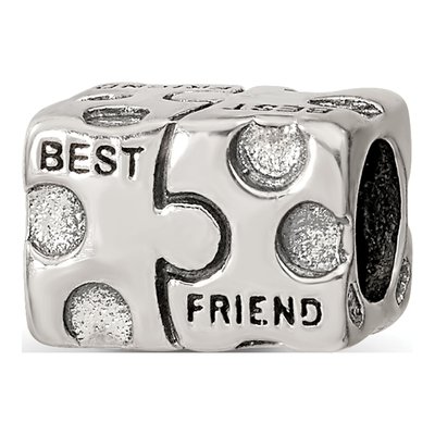 Sterling Silver Best Friend Bead