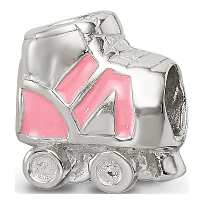 Sterling Silver Kids Rollerskate Bead – view 5